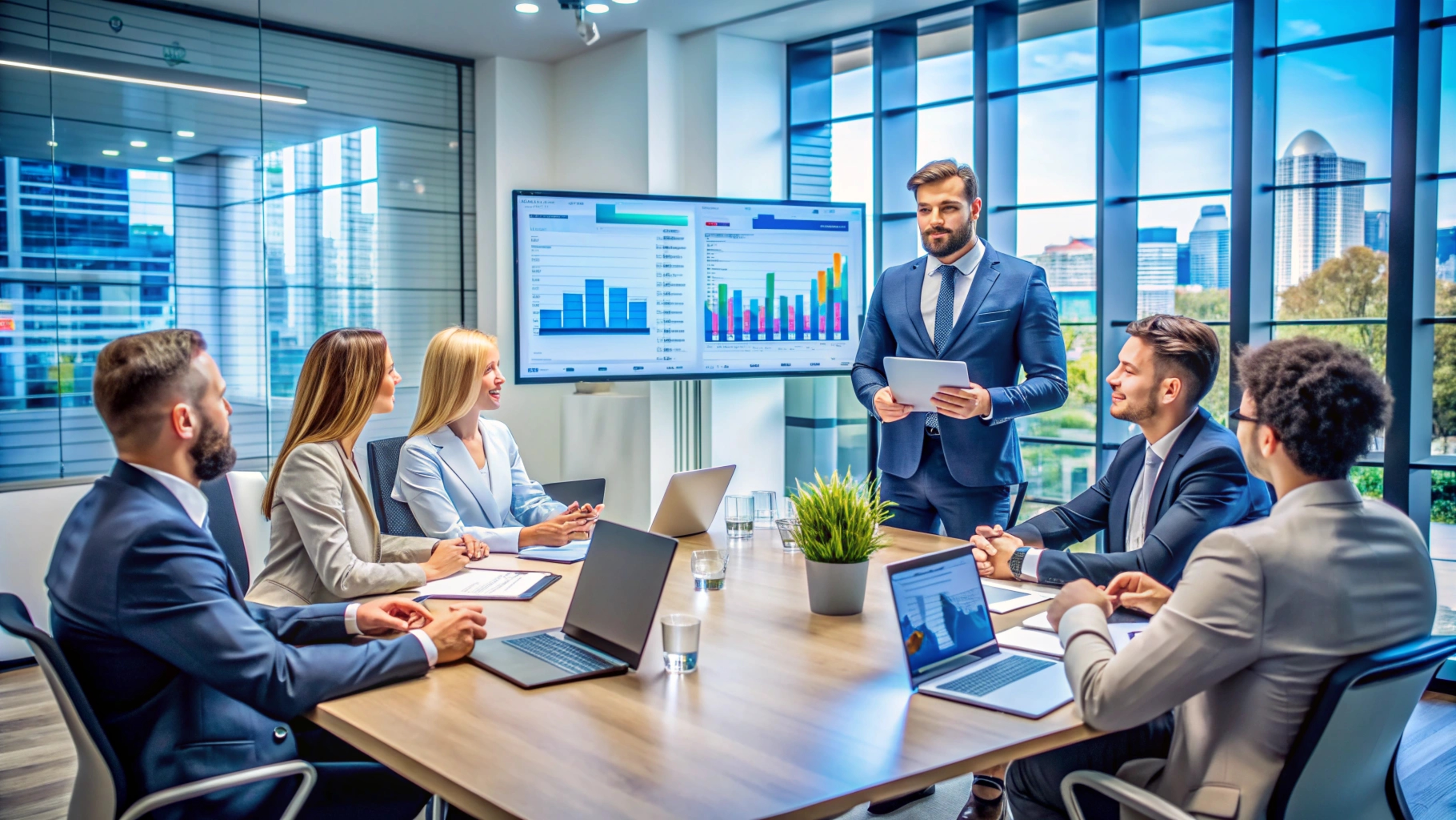 Financial meeting